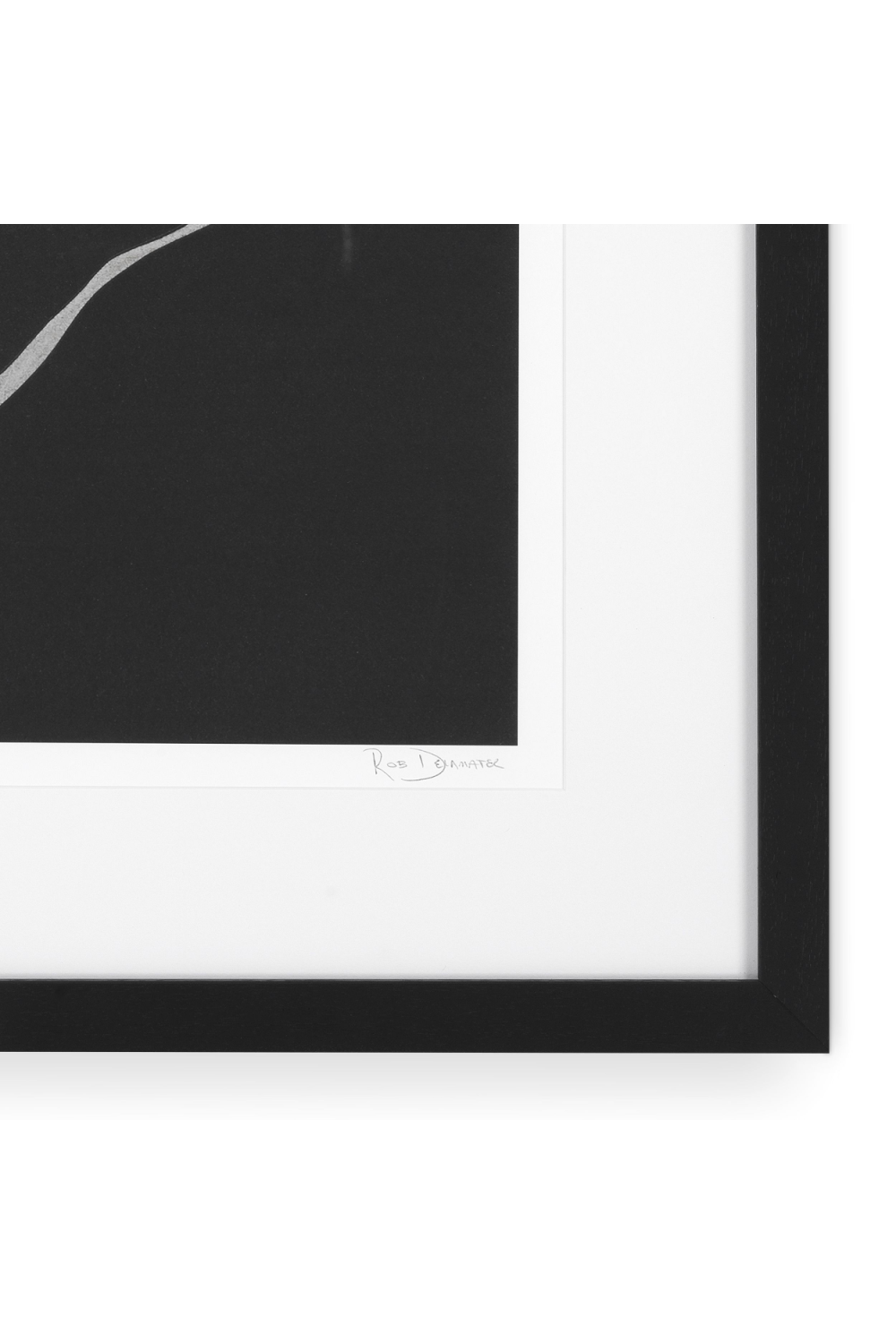 Abstract Monochrome Art Print | Eichholtz Litho: Tides in Sepia III