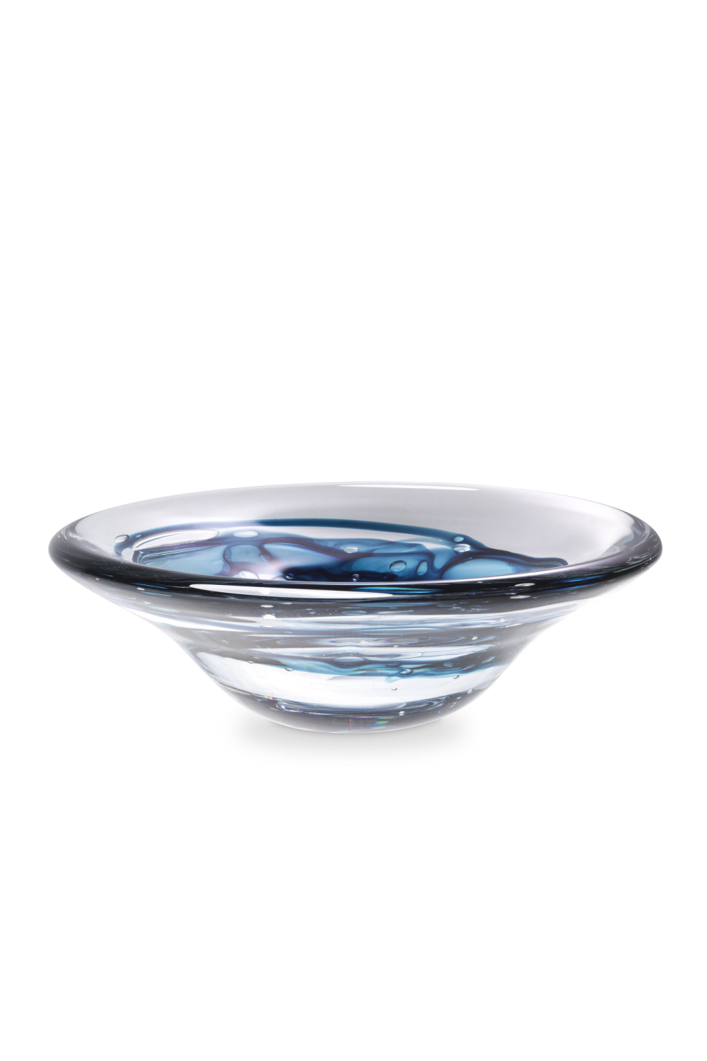 Clear Blue Glass Bowl | Eichholtz Arliss | OROA.com