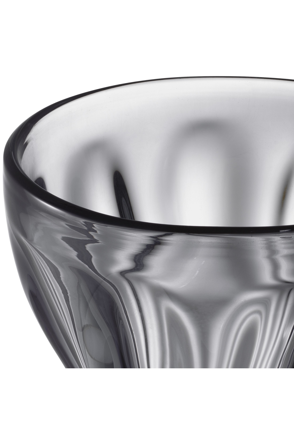 Gray Hand-Blown Glass Vase | Eichholtz Angelia | OROA.com