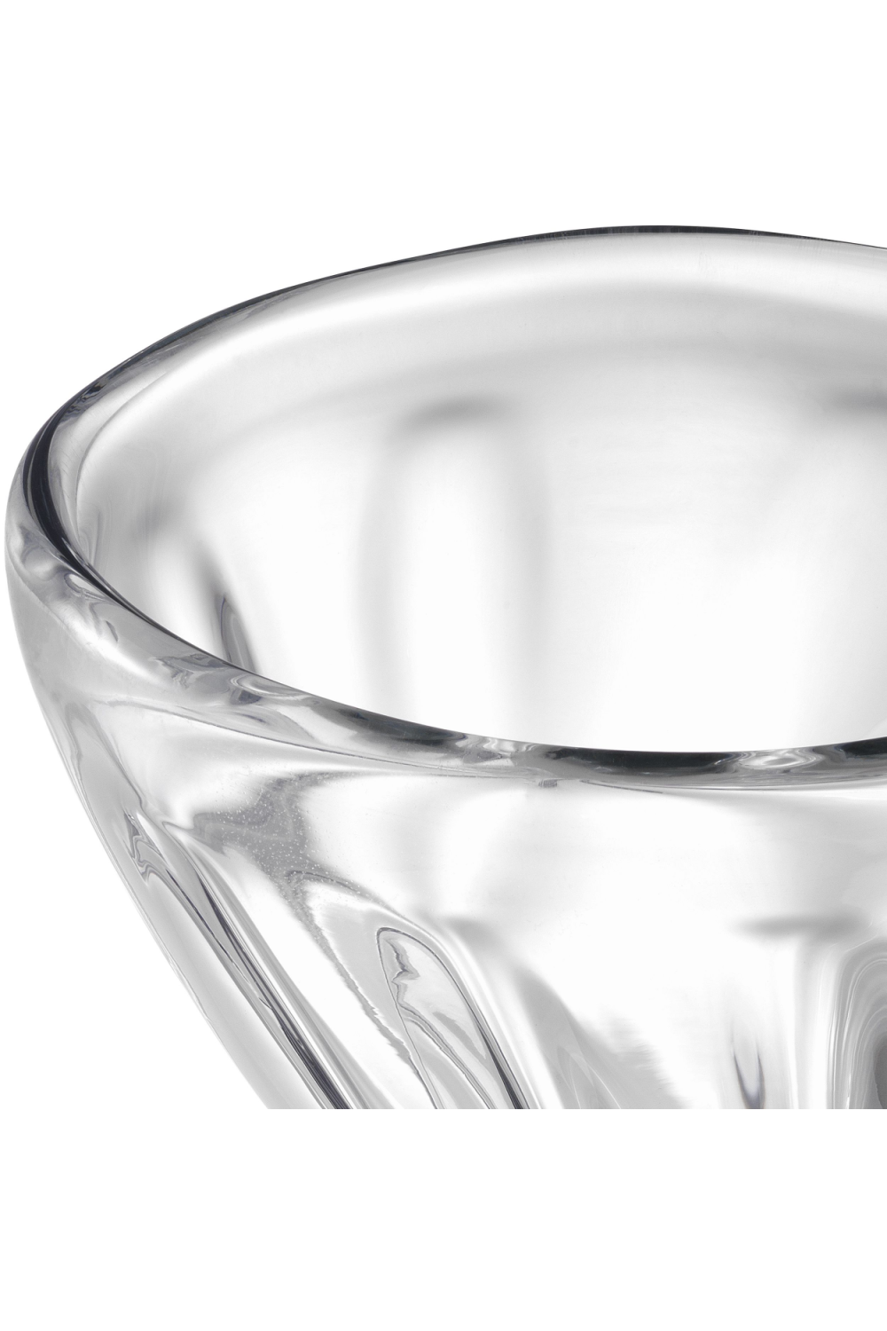Hand-Blown Clear Glass Vase | Eichholtz Angelia | OROA.com