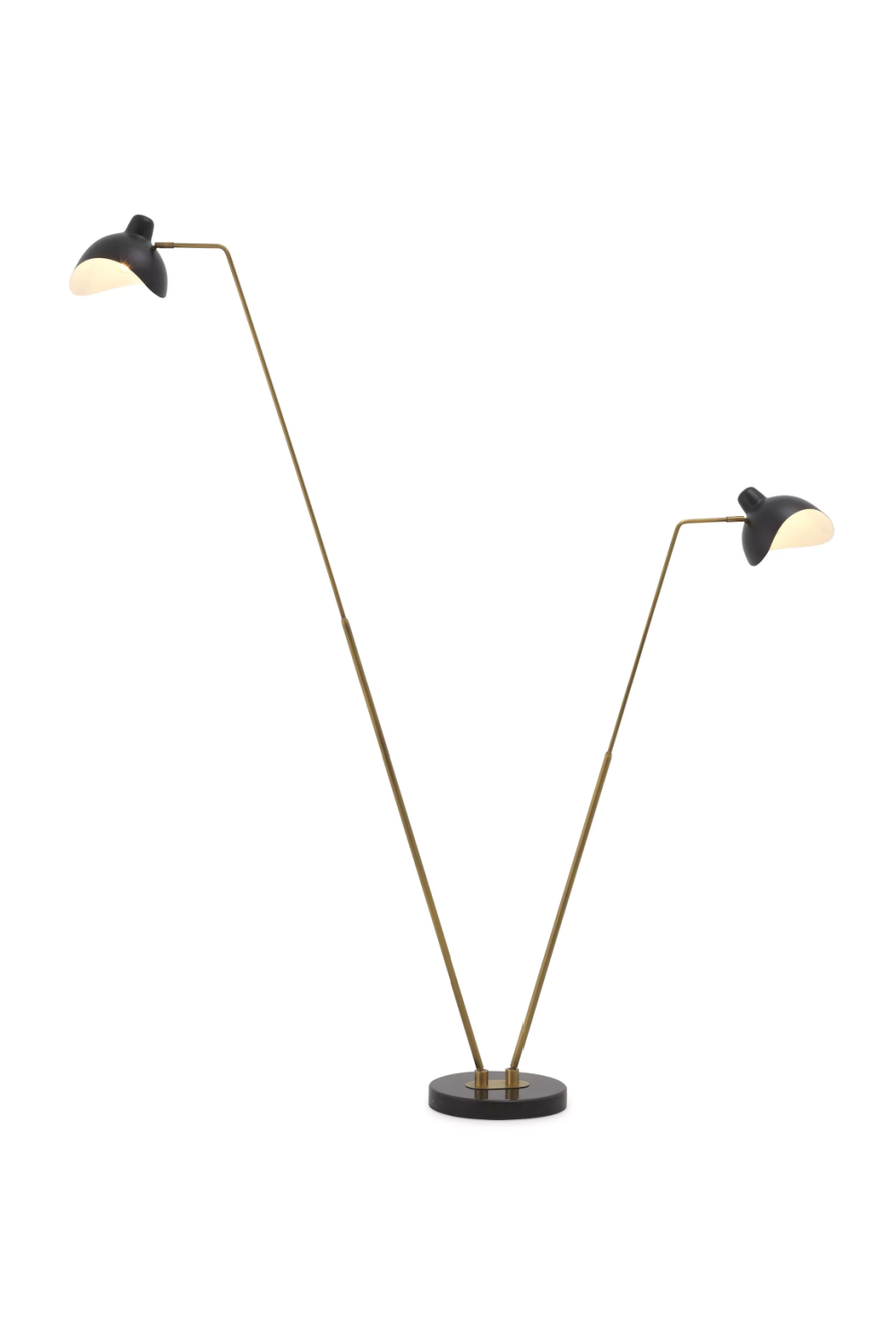 Industrial Double Floor Lamp | Eichholtz Asta | OROA.com