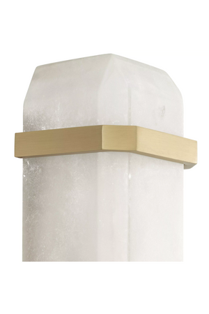 Alabaster Block Wall Lamp | Eichholtz Pandora | Oroa.com