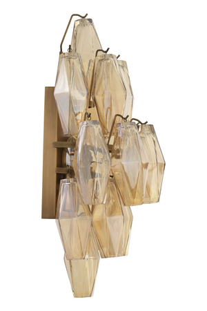 Diamond Amber Glass Wall Lamp | Eichholtz Benini | OROA TRADE