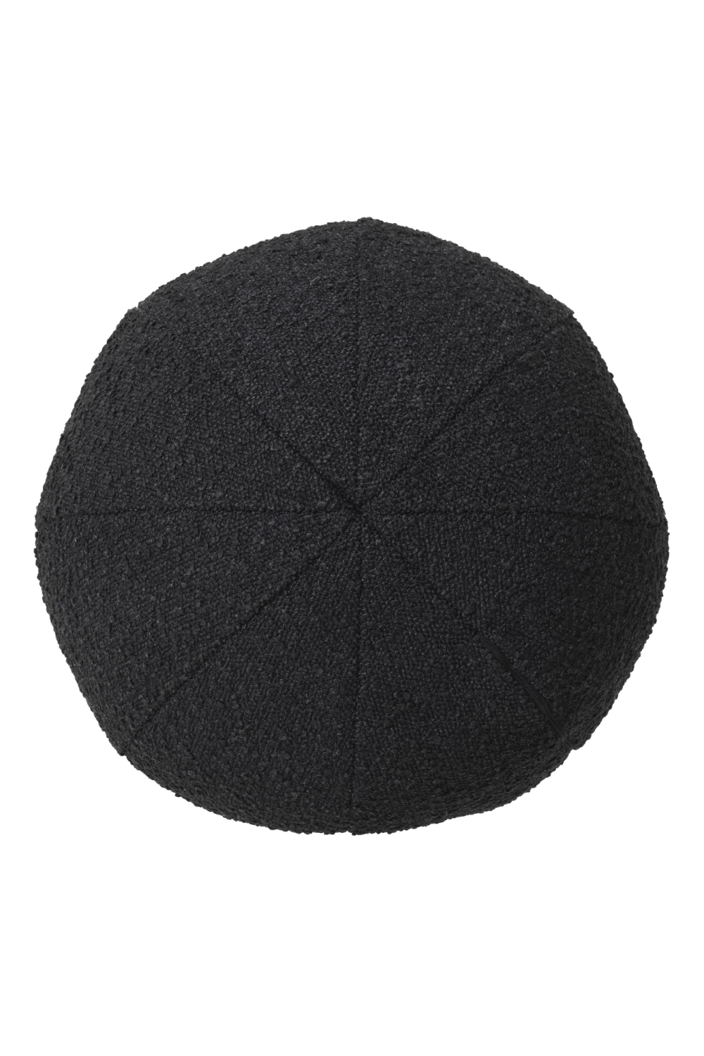 Black Bouclé Ball Cushion | Eichholtz Palla | Oroa.com