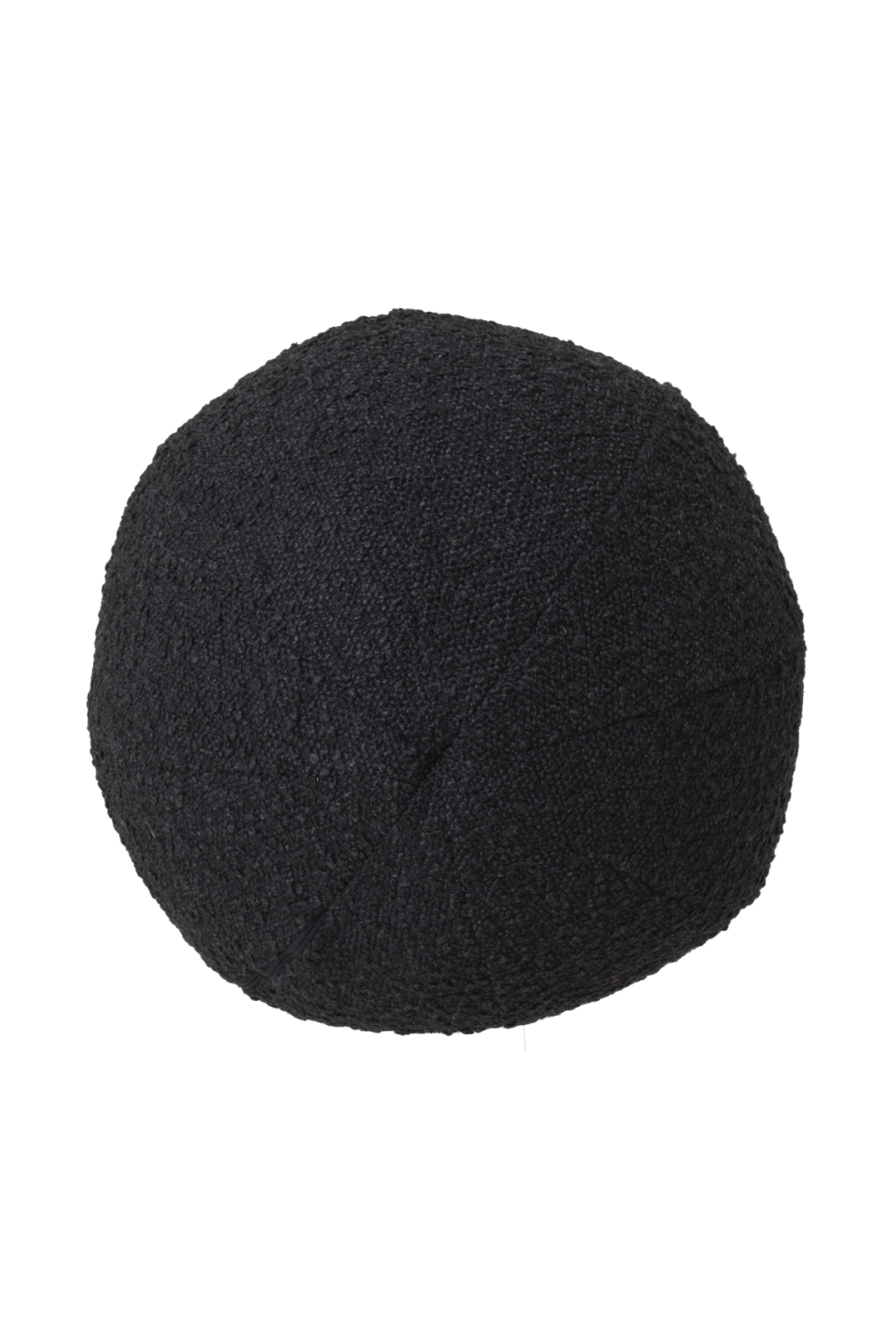 Black Bouclé Ball Cushion | Eichholtz Palla | Oroa.com