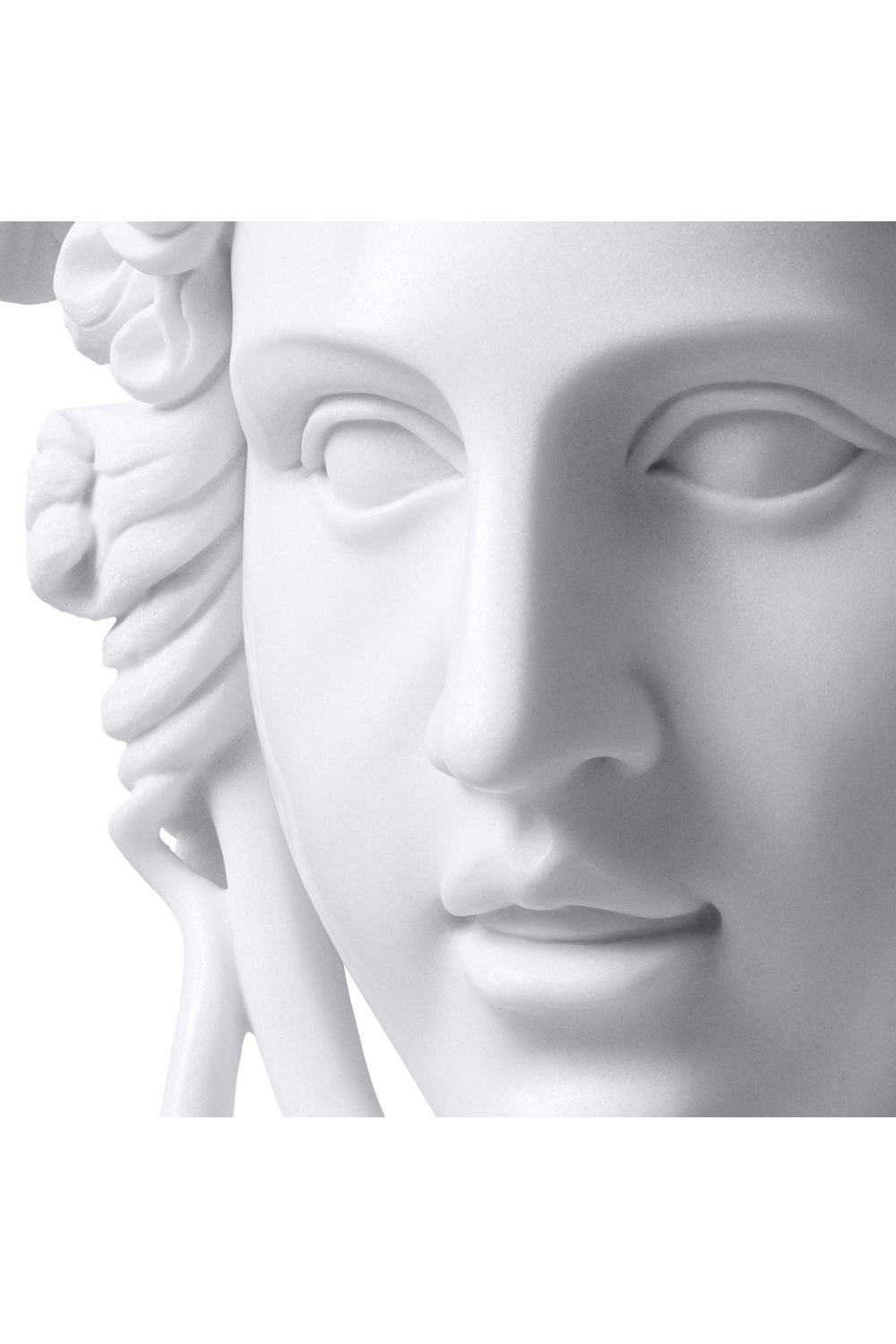 White Marble Sculpture | Eichholtz Medusa | OROA