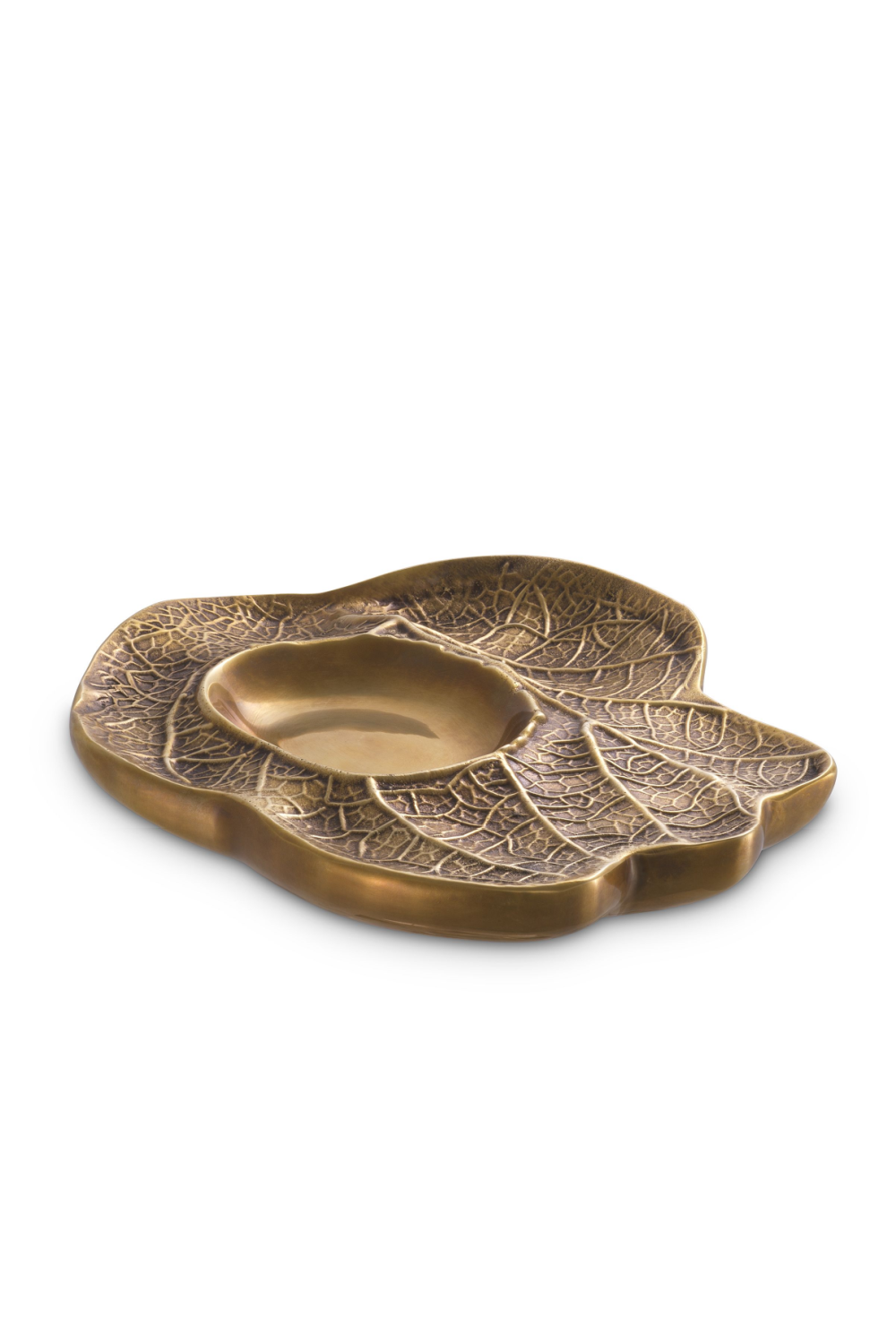 Vintage Brass Leaf Bowl | Eichholtz Clemence | OROA.com