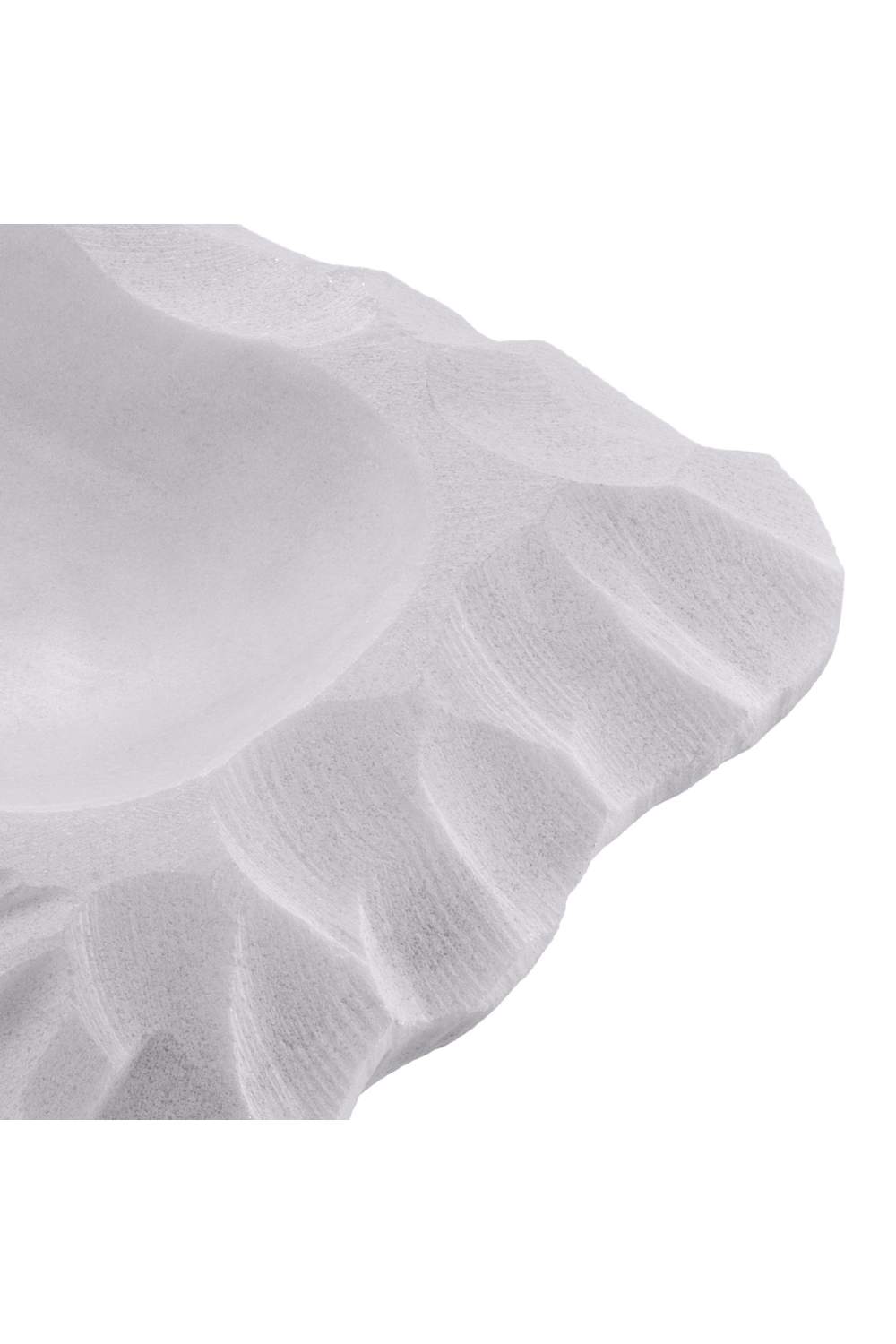 Honed White Marble Tray | Eichholtz Mauro | Oroa.com