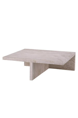 Minimalist Travertine Coffee Table | Eichholtz Amara | Oroa.com