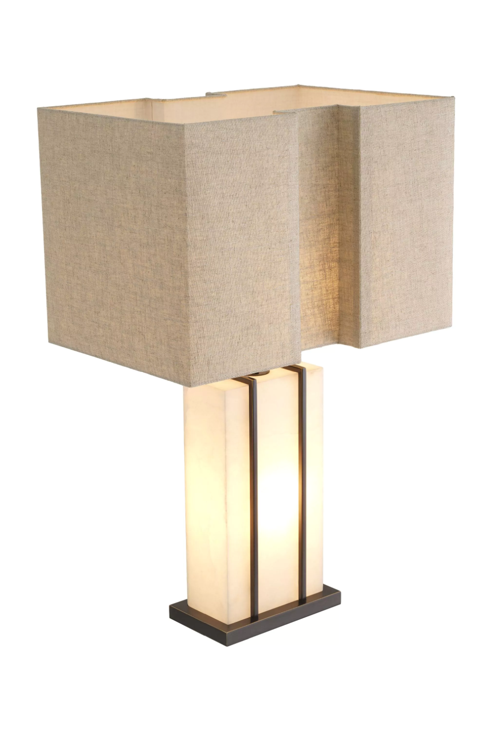 Linen Shade Modern Table Lamp | Eichholtz Graham | OROA.com
