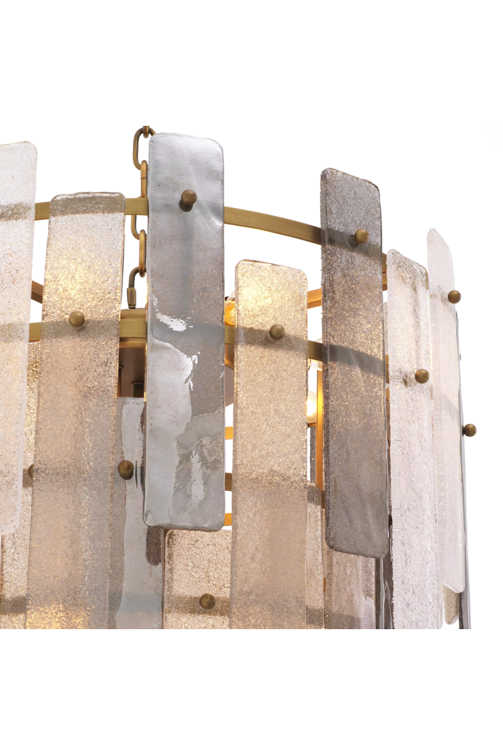 Glass Sheets Contemporary Chandelier | Eichholtz Greyson | OROA.com