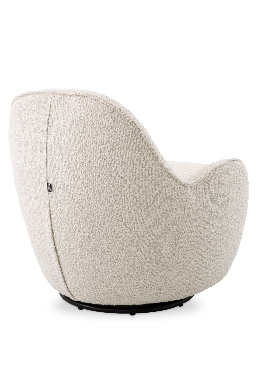 Bouclé Upholstered Swivel Chair | Eichholtz Cupido | Oroa.com