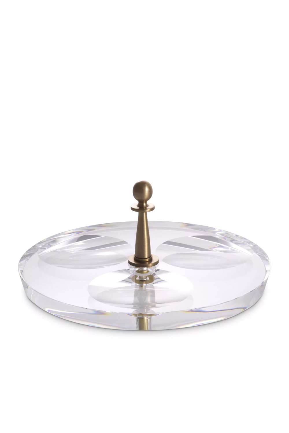 Round Decorative Glass Tray | Eichholtz Krone | OROA.com