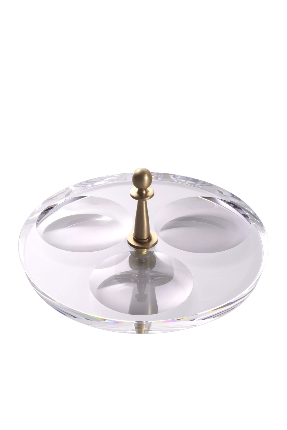 Round Decorative Glass Tray | Eichholtz Krone | OROA.com