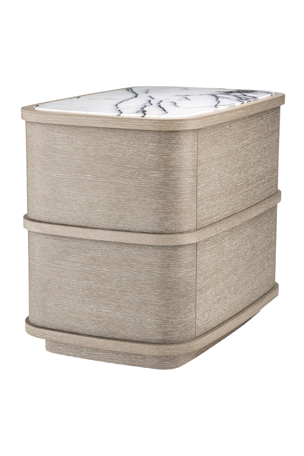 Marble Top Contemporary Nightstand | Eichholtz Cabana | OROA.com