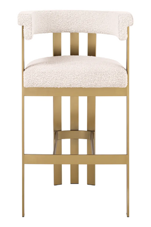 Modern Curved Bar Stool | Eichholtz Clubhouse | Oroa.com