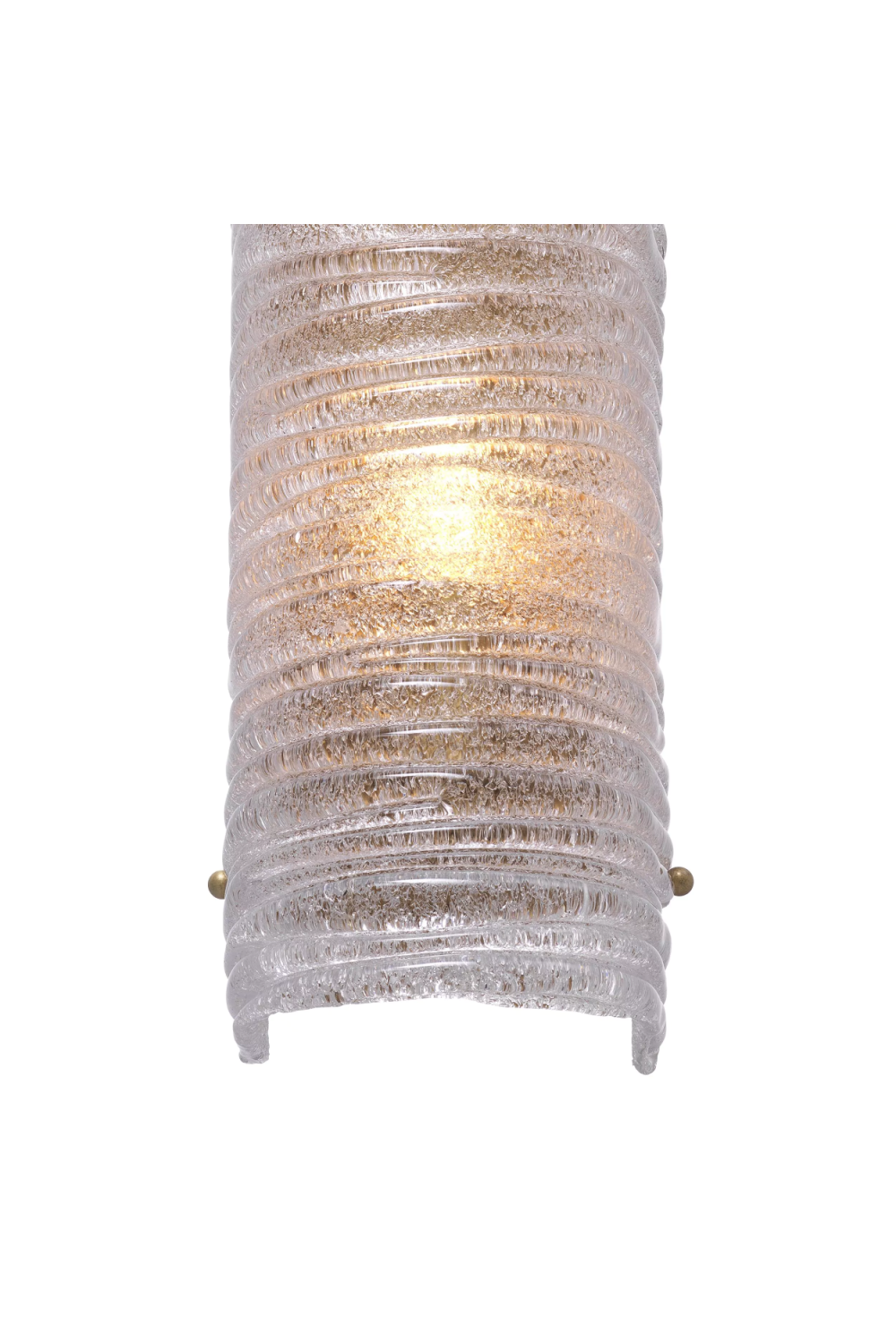 Ribbed Clear Glass Wall Lamp | Eichholtz Sanchez | OROA.com