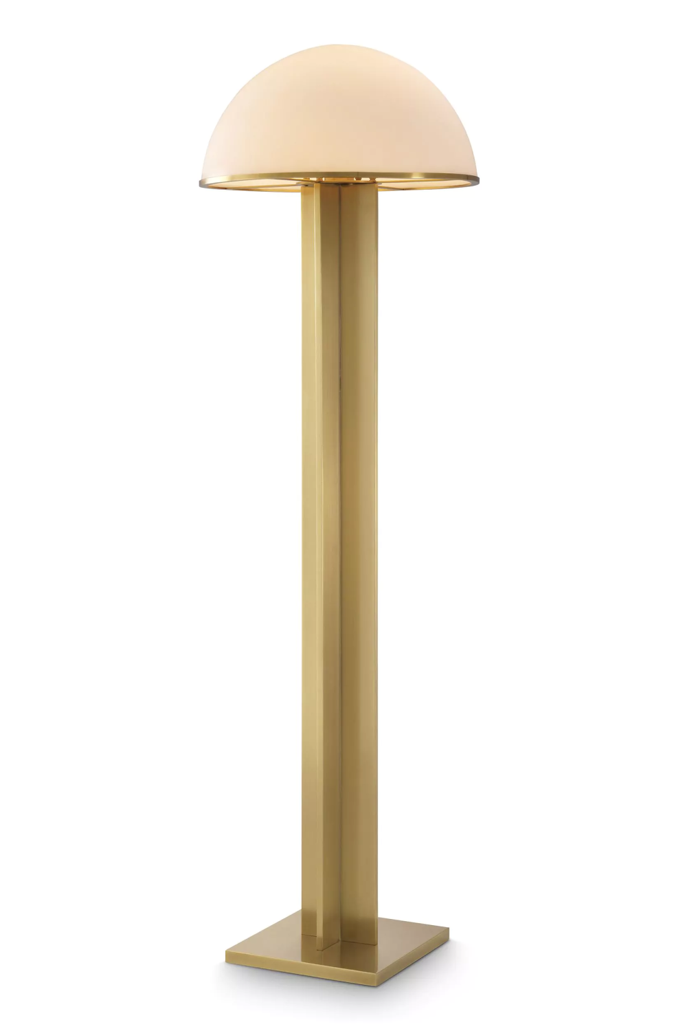 Antique Brass Stemmed Floor Lamp | Eichholtz Berkley | OROA.com