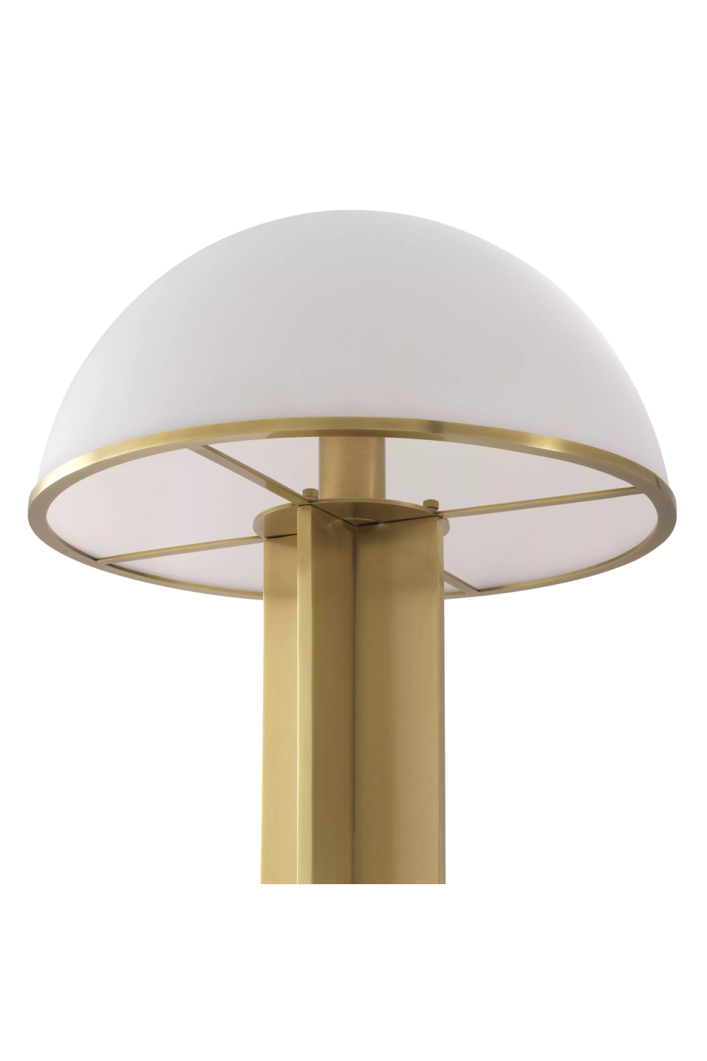 Antique Brass Stemmed Floor Lamp | Eichholtz Berkley | OROA.com