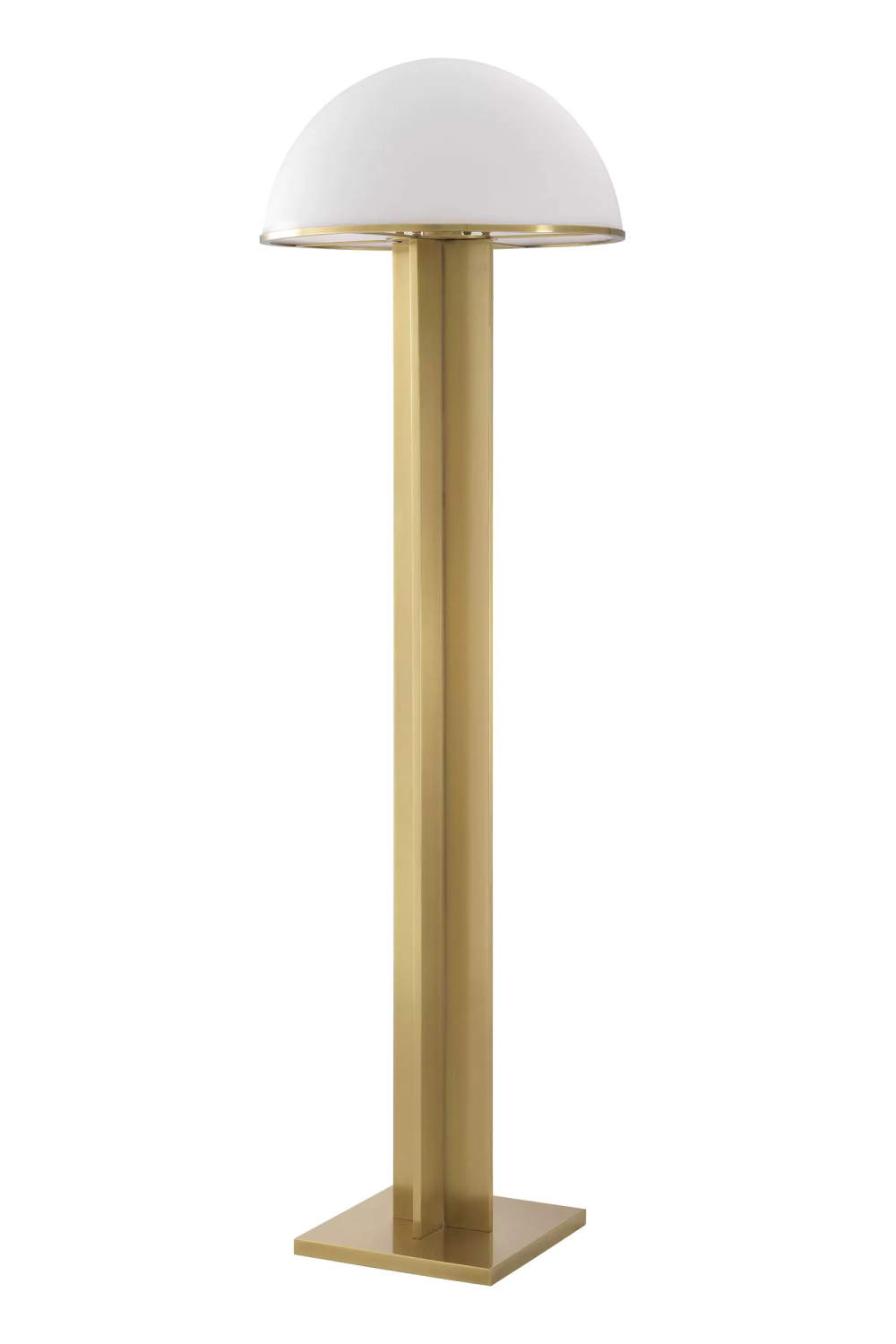 Antique Brass Stemmed Floor Lamp | Eichholtz Berkley | OROA.com