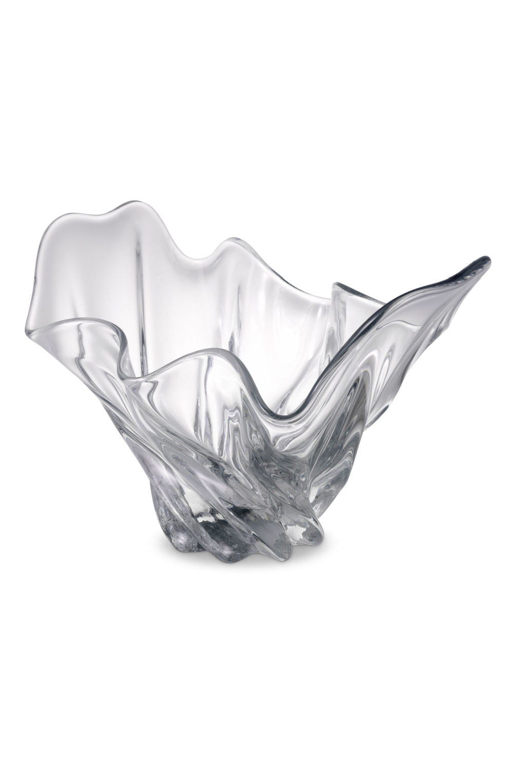 Clear Glass Hand-Blown Bowl | Eichholtz Ace | OROA.com