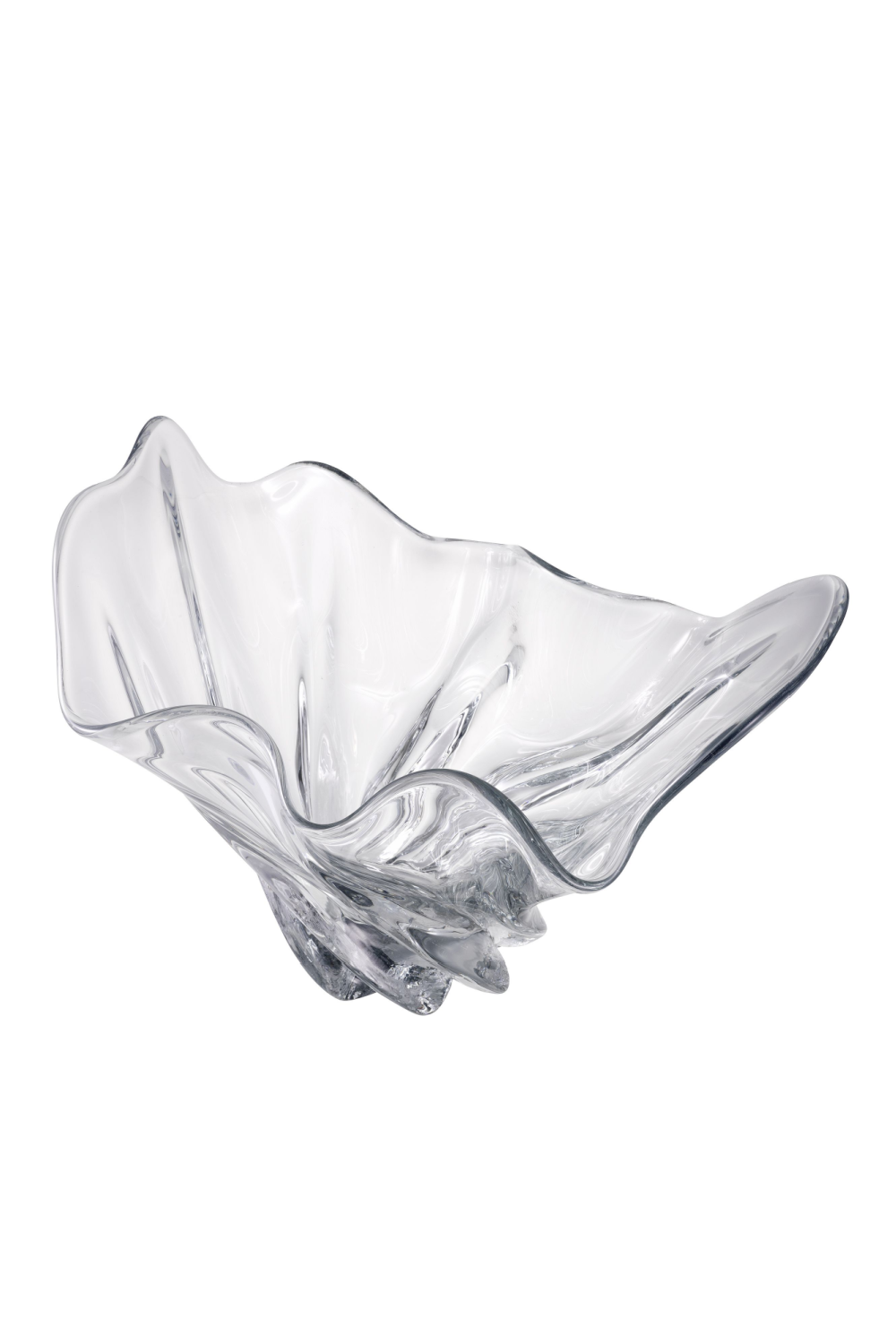 Clear Glass Hand-Blown Bowl | Eichholtz Ace | OROA.com