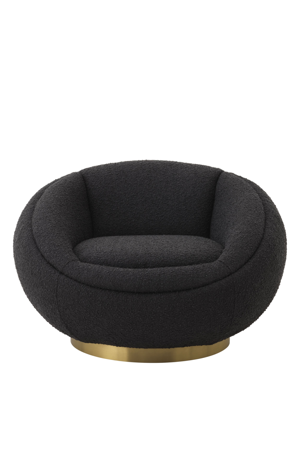 Round Bouclé Swivel Chair | Eichholtz Bollinger | Oroa.com