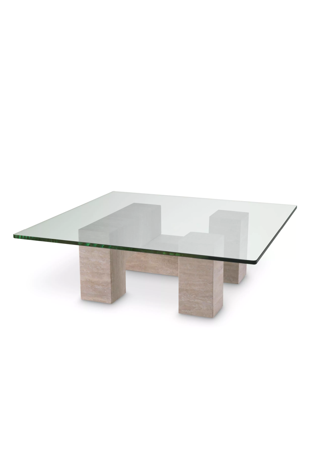 Square Glass Coffee Table | Eichholtz Ikal | Oroa.com
