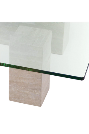 Square Glass Coffee Table | Eichholtz Ikal | Oroa.com