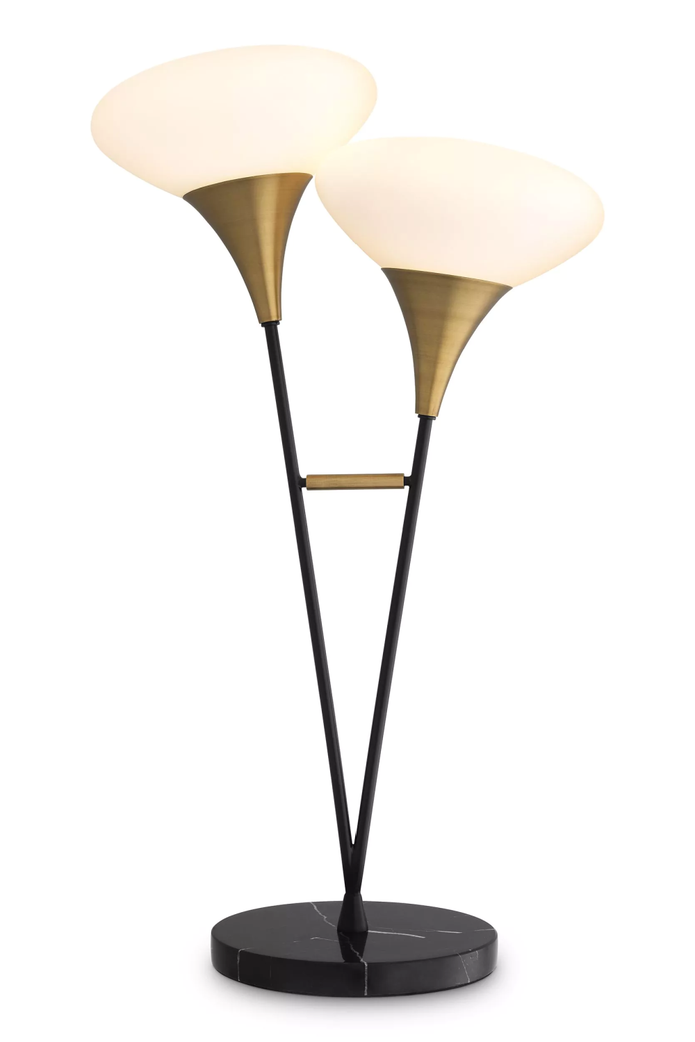 Elliptical Glass Table Lamp | Eichholtz Duco | OROA.com