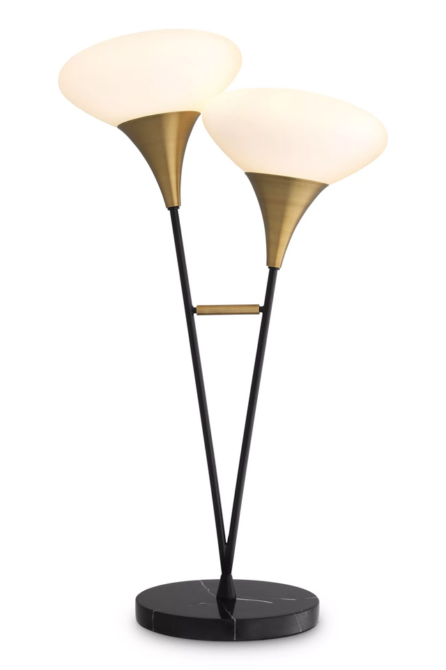 Elliptical Glass Table Lamp | Eichholtz Duco | OROA.com