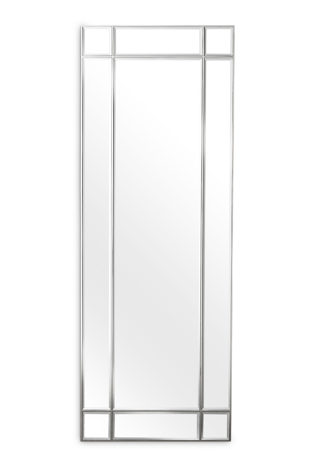 Nickel Framed Bevelled Mirror | Eichholtz Beaumont | Oroa.com