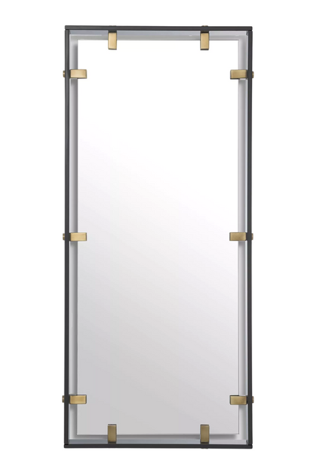 Smoke Glass Framed Mirror | Eichholtz Verona | OROA.com