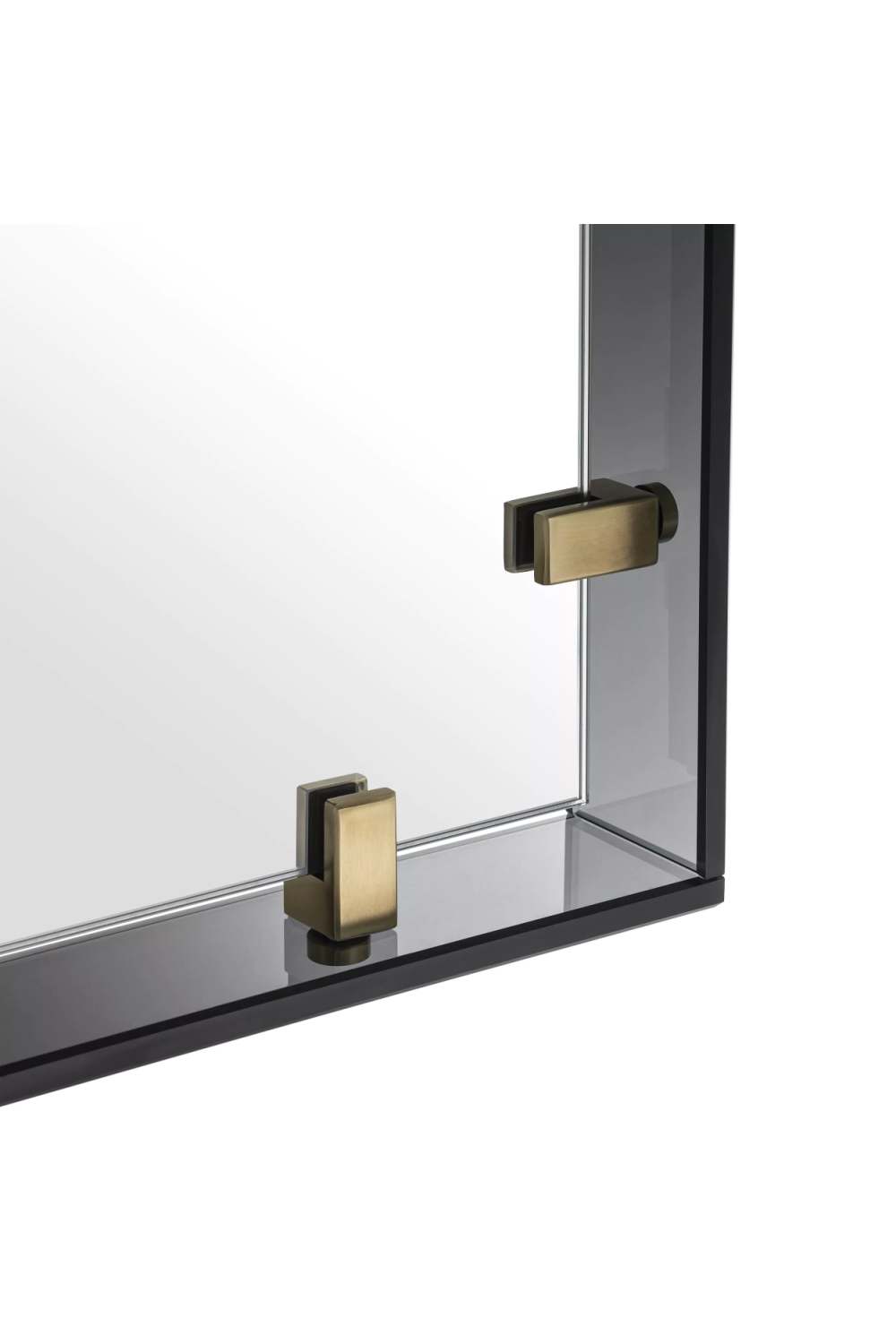 Smoke Glass Framed Mirror | Eichholtz Verona | OROA.com