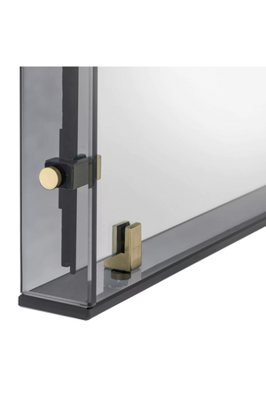 Smoke Glass Framed Mirror | Eichholtz Verona | OROA.com