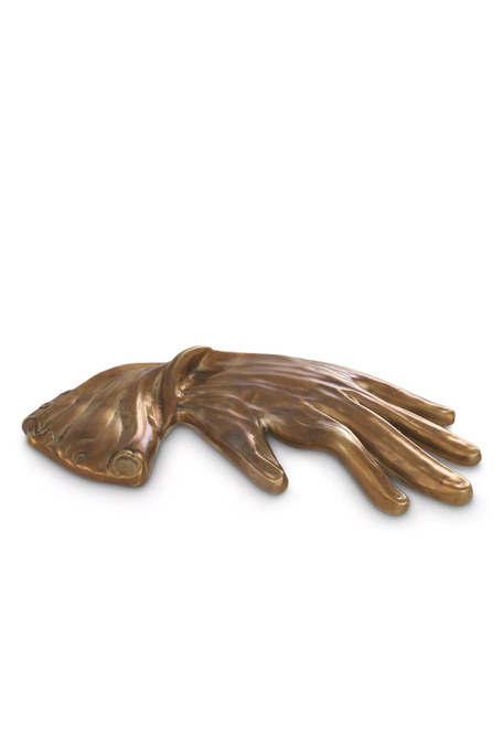 Vintage Brass Deco Object | Eichholtz The Hand | Oroa.com