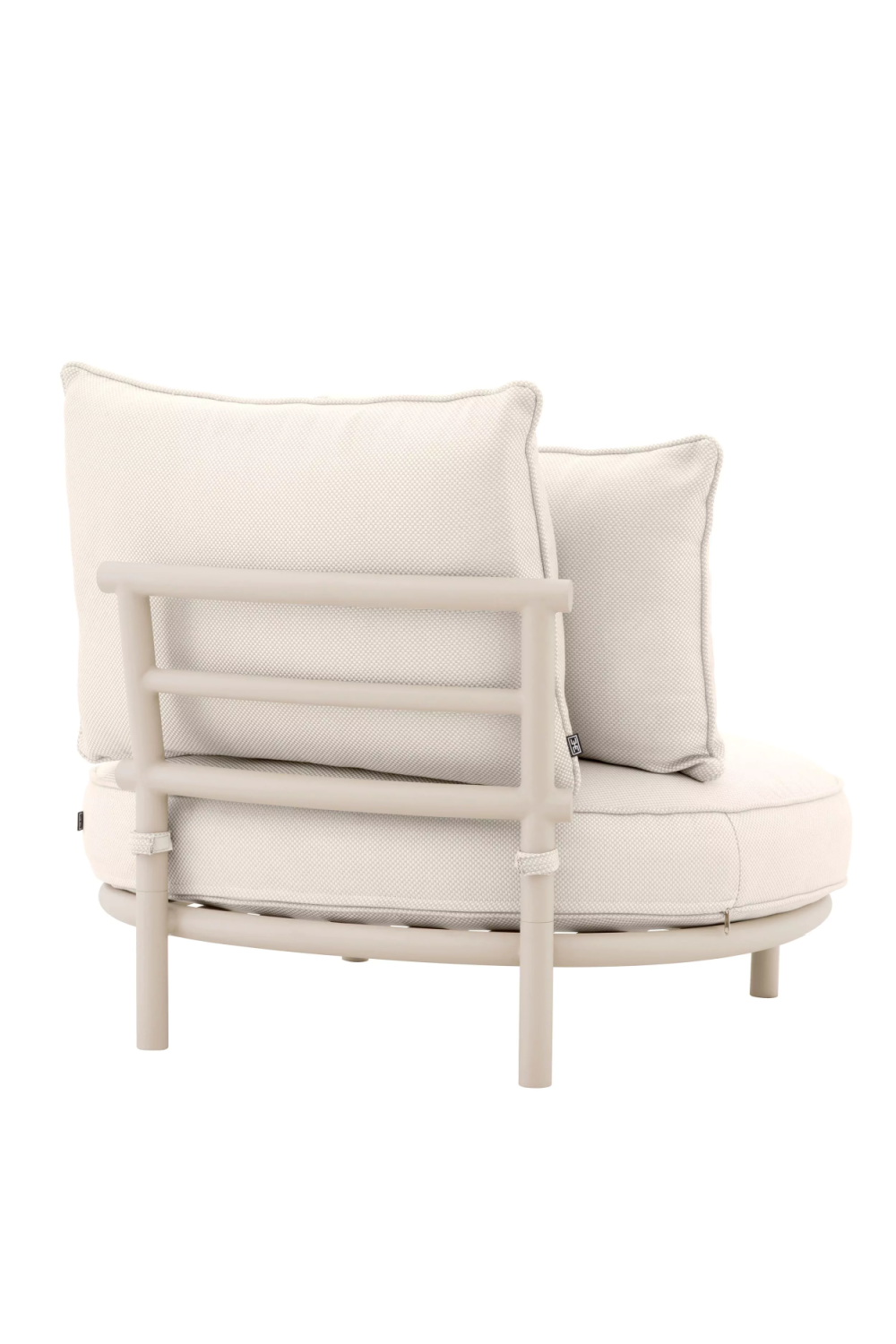 White Round Outdoor Chair | Eichholtz Laguno | Oroa.com