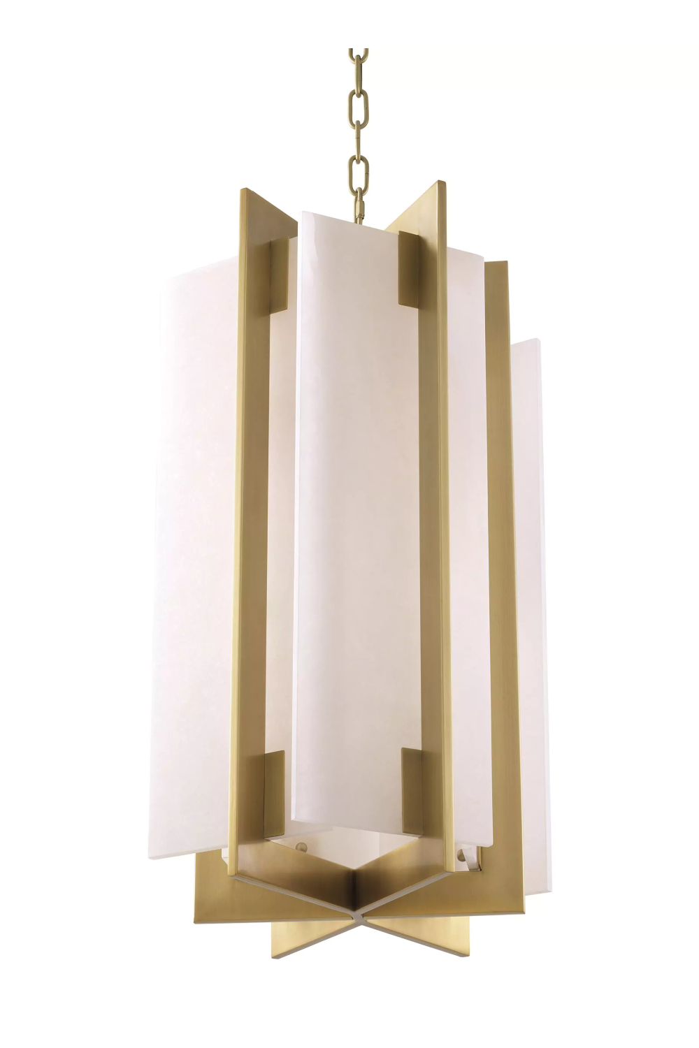 Gold with Alabaster Chandelier | Eichholtz Lugano | OROA