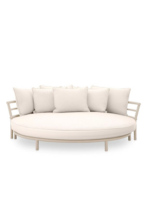 White Round Outdoor Sofa | Eichholtz Laguno | Oroa.com