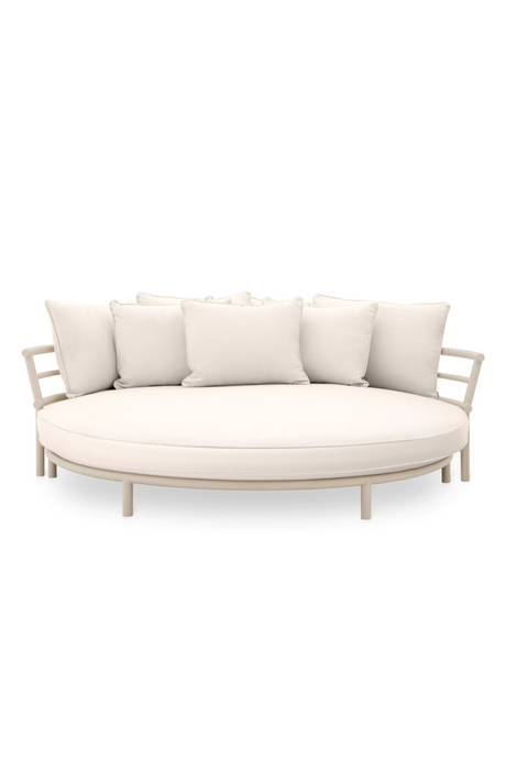 White Round Outdoor Sofa | Eichholtz Laguno | Oroa.com