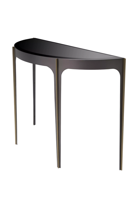 Semi-Circular Glass Console Table | Eichholtz Artemisa | OROA.com