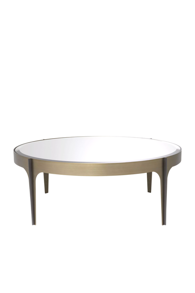 Mid-Century Modern Round Coffee Table | Eichholtz Artemisa | OROA.com
