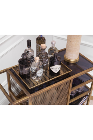 Vintage Brass Trolley | Eichholtz Sterling | Oroa.com