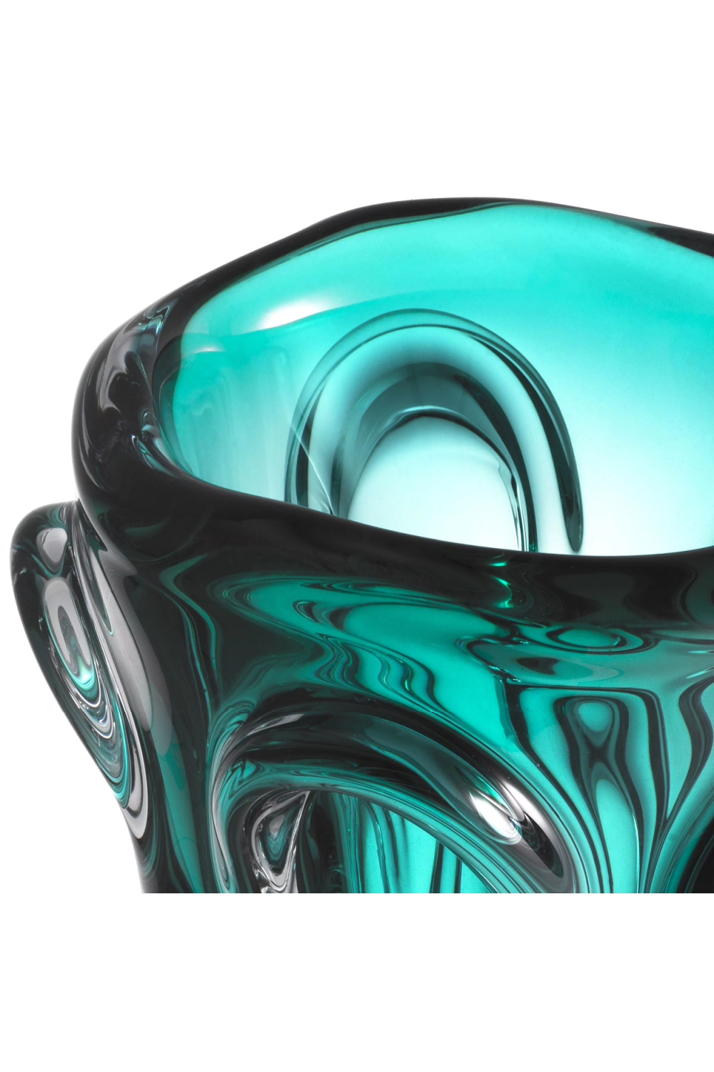 Organic Shape Glass Vase L | Eichholtz Aila | OROA.com