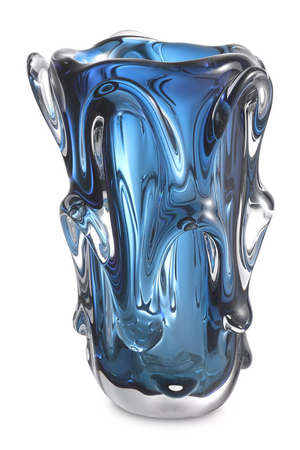 Organic Shape Glass Vase L | Eichholtz Aila | OROA.com