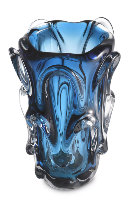 Organic Shape Glass Vase L | Eichholtz Aila | OROA.com