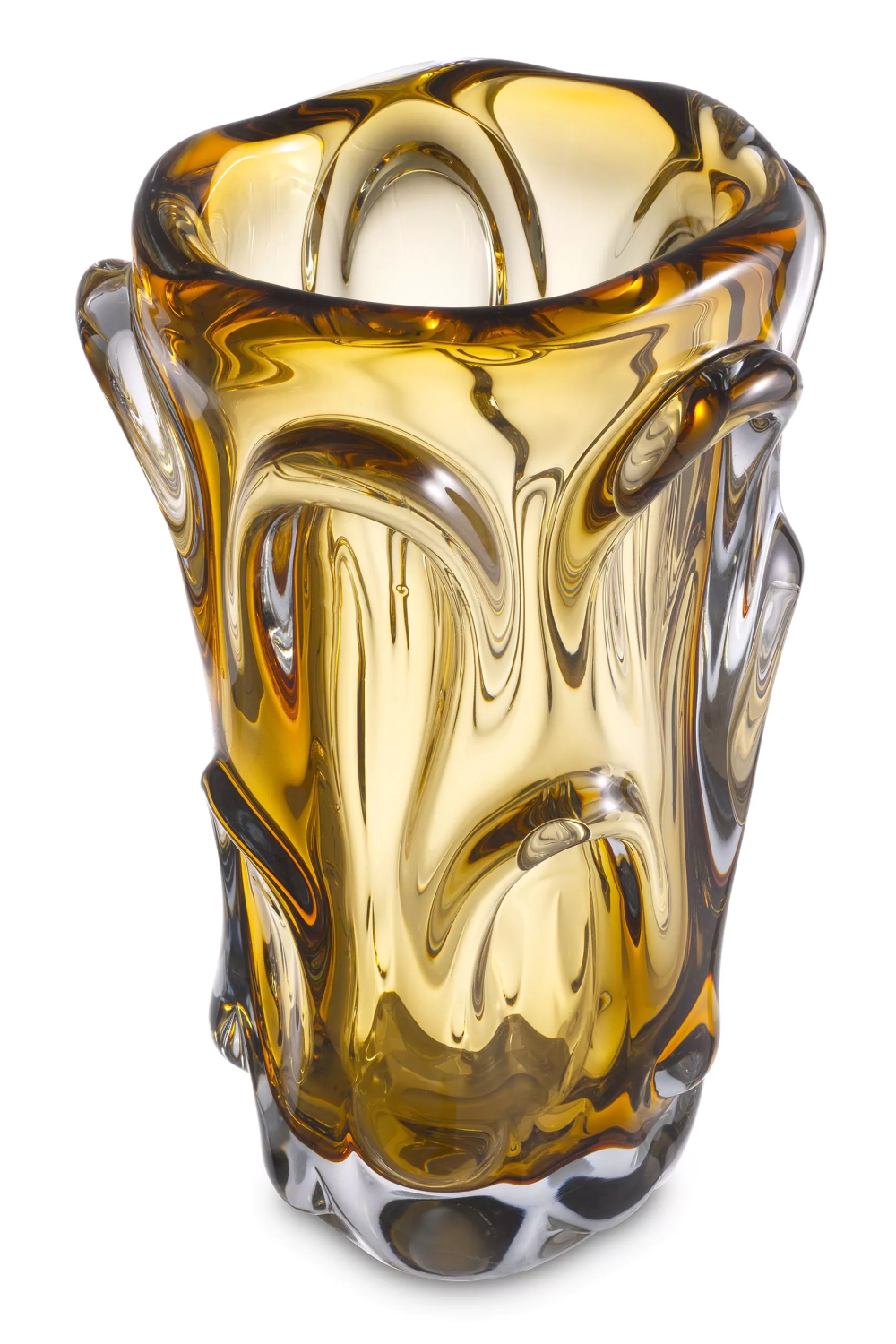 Organic Shape Glass Vase L | Eichholtz Aila | OROA.com