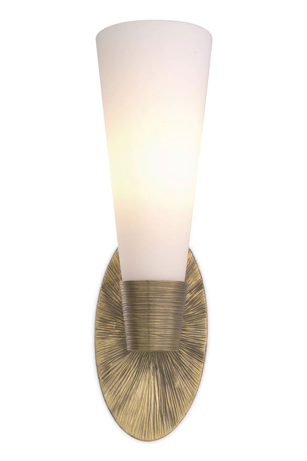 White Glass Wall Lamp | Eichholtz Nolita | OROA