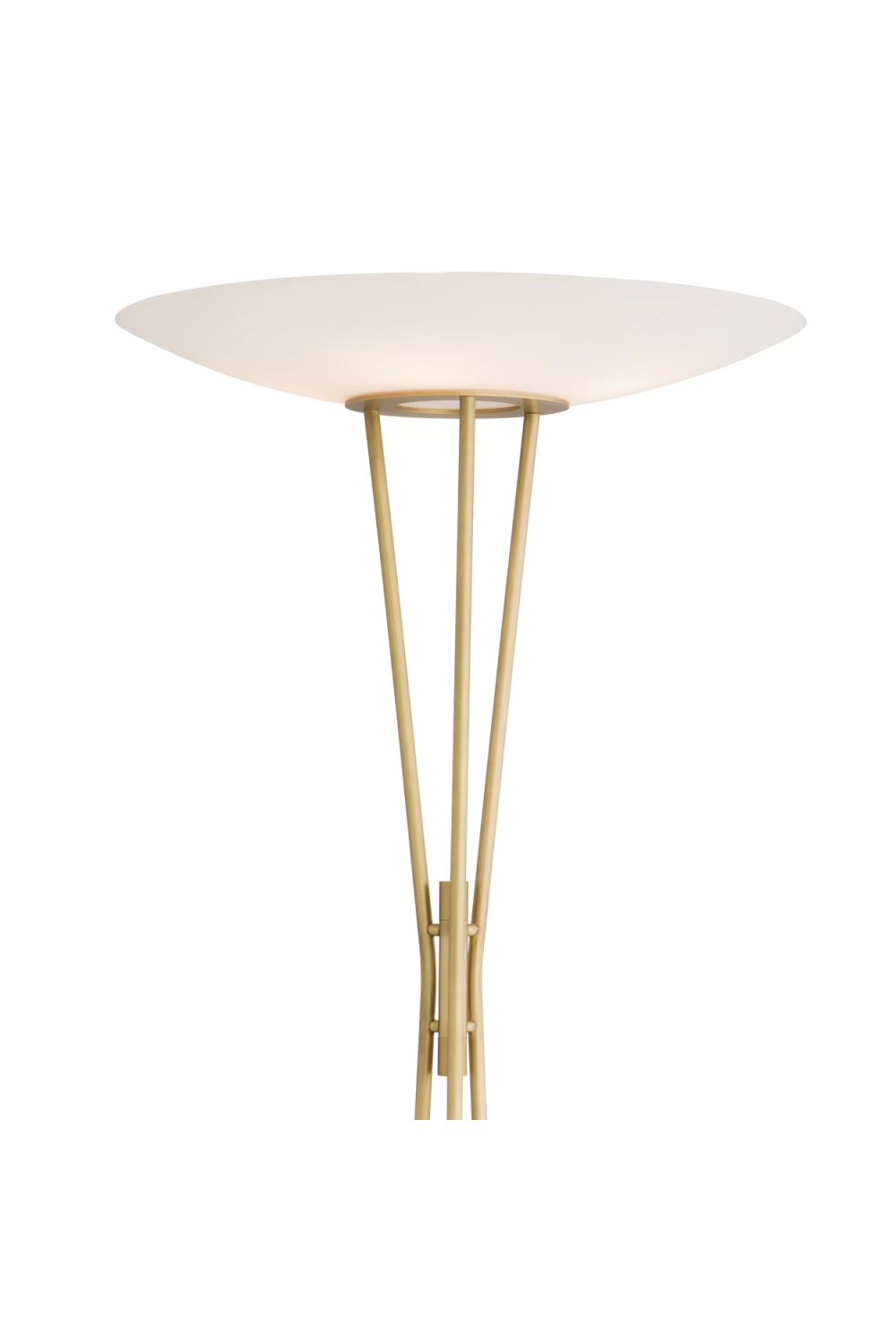 White Glass Floor Lamp | Eichholtz Collina | Oroa.com
