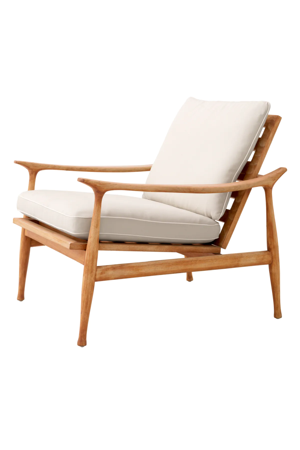 Natural Teak Outdoor Lounge Chair | Eichholtz Manzo | Oroa.com
